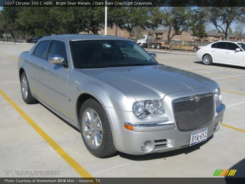 Bright Silver Metallic / Dark Slate Gray/Light Graystone 2007 Chrysler 300 C HEMI