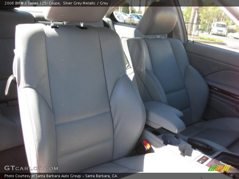 Silver Grey Metallic / Grey 2006 BMW 3 Series 325i Coupe