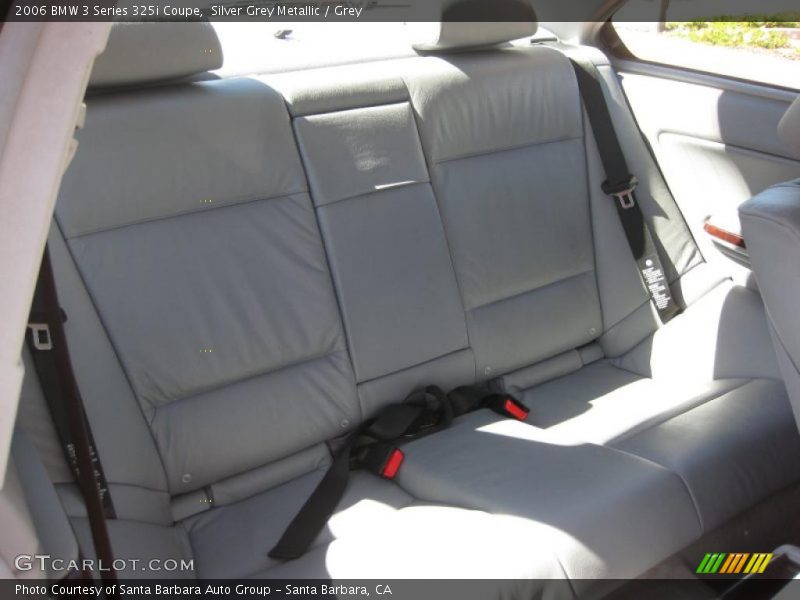 Silver Grey Metallic / Grey 2006 BMW 3 Series 325i Coupe