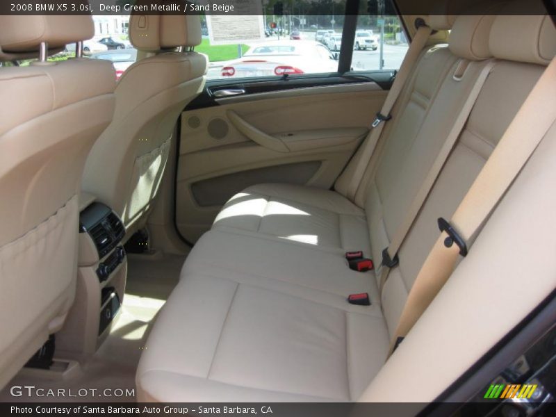 Deep Green Metallic / Sand Beige 2008 BMW X5 3.0si