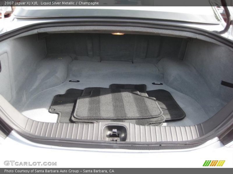Liquid Silver Metallic / Champagne 2007 Jaguar XJ XJ8