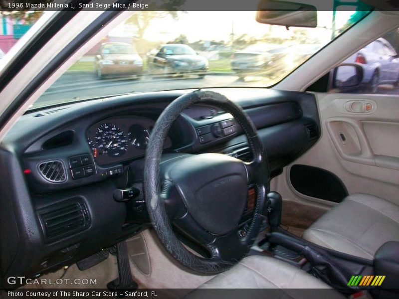 Sand Beige Mica / Beige 1996 Mazda Millenia L