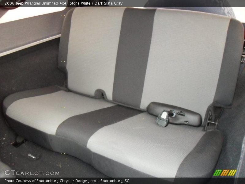 Stone White / Dark Slate Gray 2006 Jeep Wrangler Unlimited 4x4
