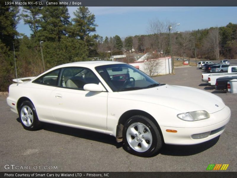 Cameo White / Beige 1994 Mazda MX-6 LS