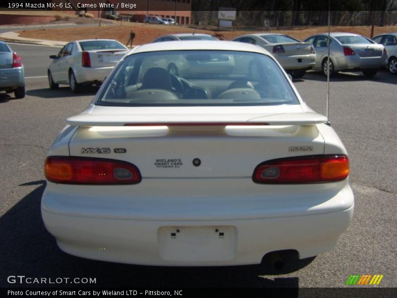 Cameo White / Beige 1994 Mazda MX-6 LS