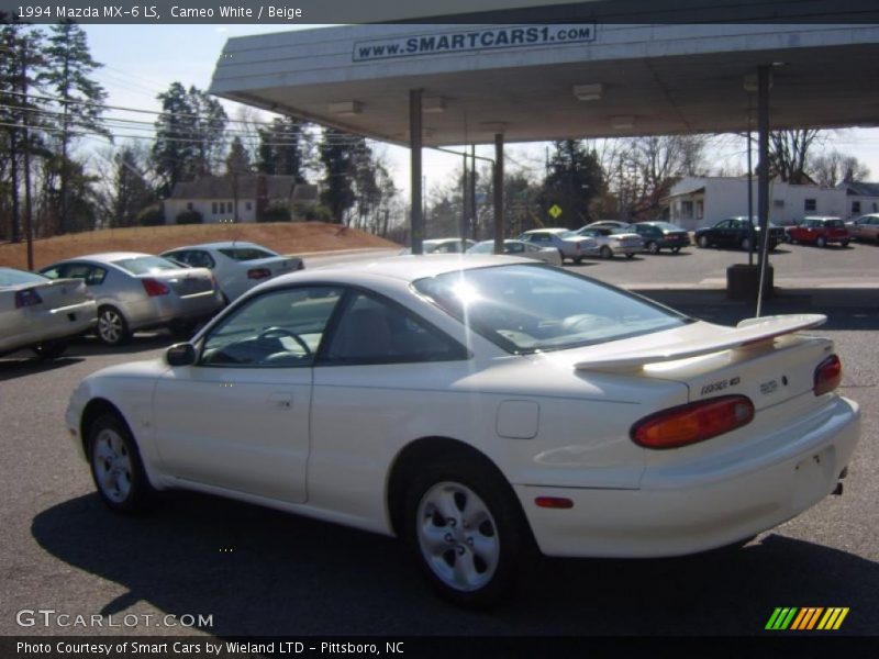 Cameo White / Beige 1994 Mazda MX-6 LS