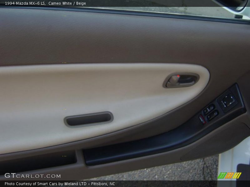 Cameo White / Beige 1994 Mazda MX-6 LS