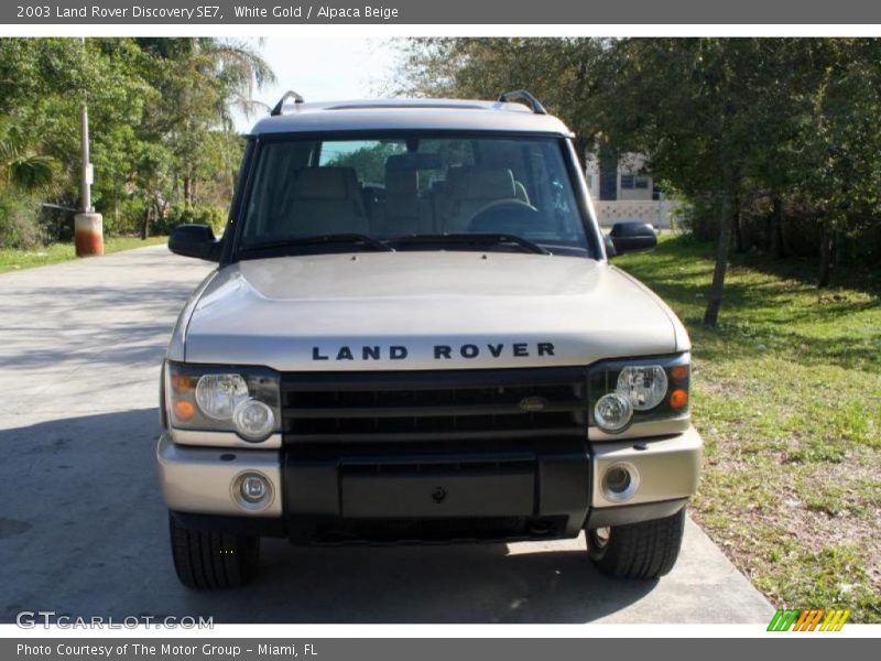 White Gold / Alpaca Beige 2003 Land Rover Discovery SE7