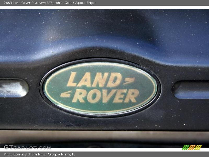 White Gold / Alpaca Beige 2003 Land Rover Discovery SE7