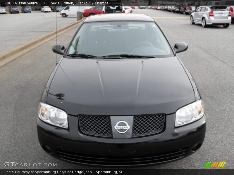 Blackout / Charcoal 2006 Nissan Sentra 1.8 S Special Edition