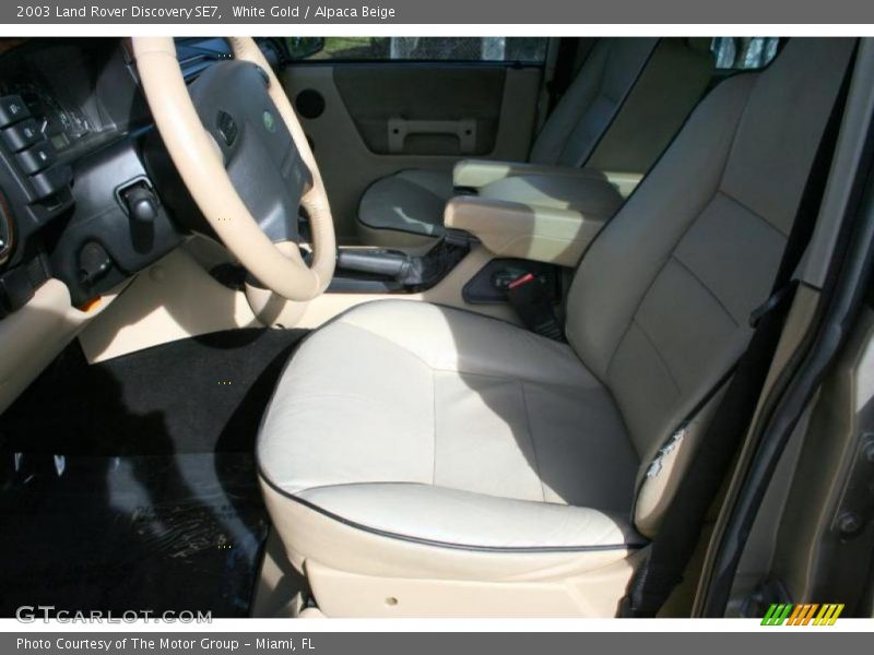 White Gold / Alpaca Beige 2003 Land Rover Discovery SE7