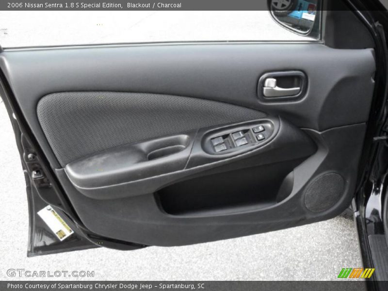 Blackout / Charcoal 2006 Nissan Sentra 1.8 S Special Edition
