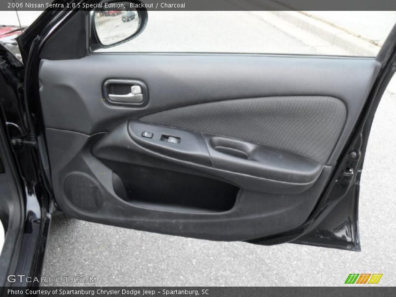 Blackout / Charcoal 2006 Nissan Sentra 1.8 S Special Edition