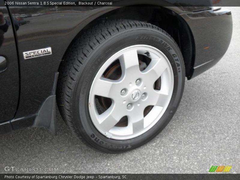 Blackout / Charcoal 2006 Nissan Sentra 1.8 S Special Edition