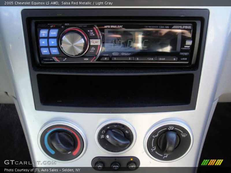 Salsa Red Metallic / Light Gray 2005 Chevrolet Equinox LS AWD