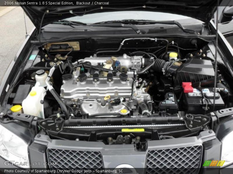 Blackout / Charcoal 2006 Nissan Sentra 1.8 S Special Edition