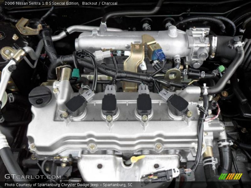 Blackout / Charcoal 2006 Nissan Sentra 1.8 S Special Edition