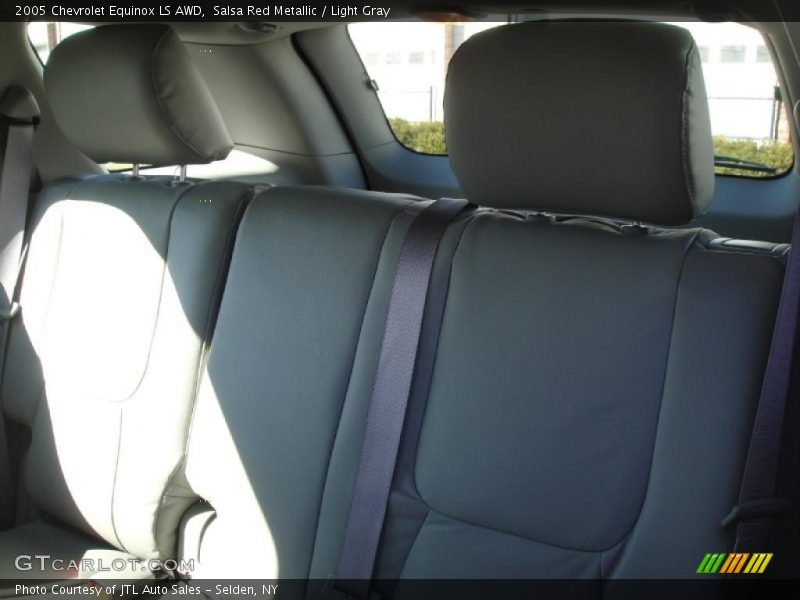 Salsa Red Metallic / Light Gray 2005 Chevrolet Equinox LS AWD