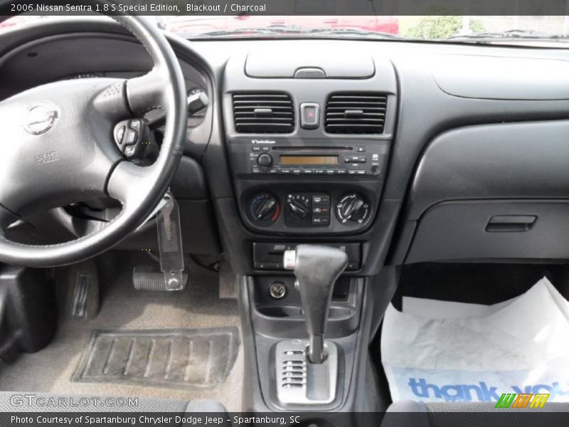 Blackout / Charcoal 2006 Nissan Sentra 1.8 S Special Edition
