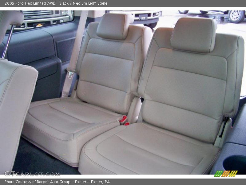 Black / Medium Light Stone 2009 Ford Flex Limited AWD