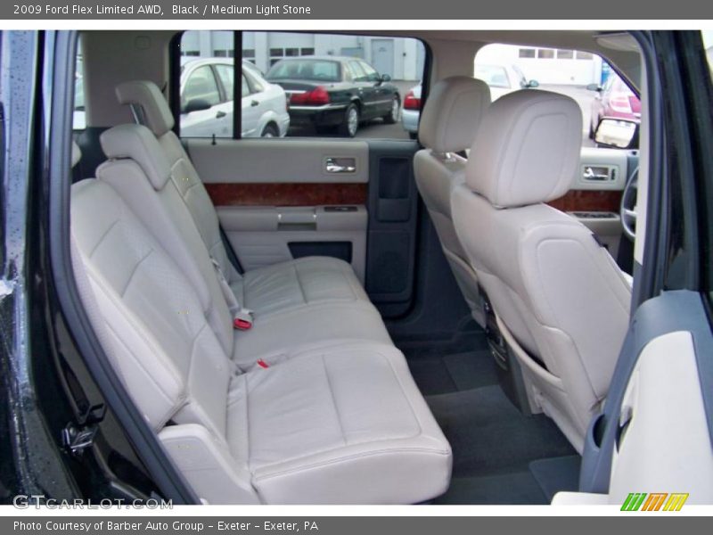 Black / Medium Light Stone 2009 Ford Flex Limited AWD