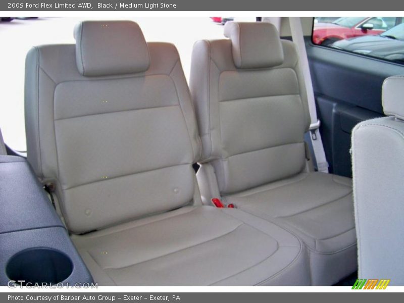 Black / Medium Light Stone 2009 Ford Flex Limited AWD