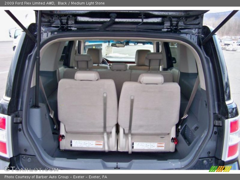 Black / Medium Light Stone 2009 Ford Flex Limited AWD