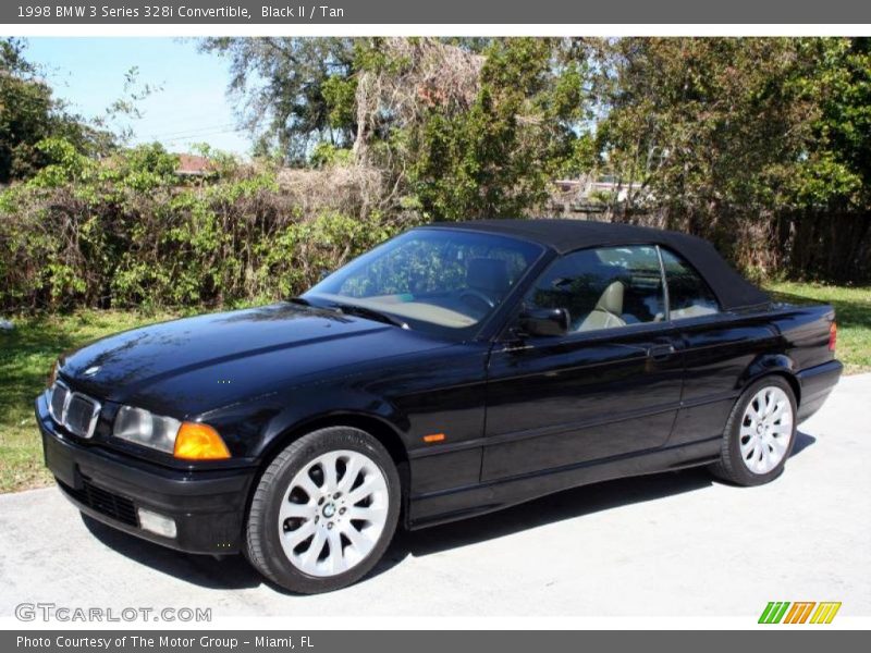 Black II / Tan 1998 BMW 3 Series 328i Convertible