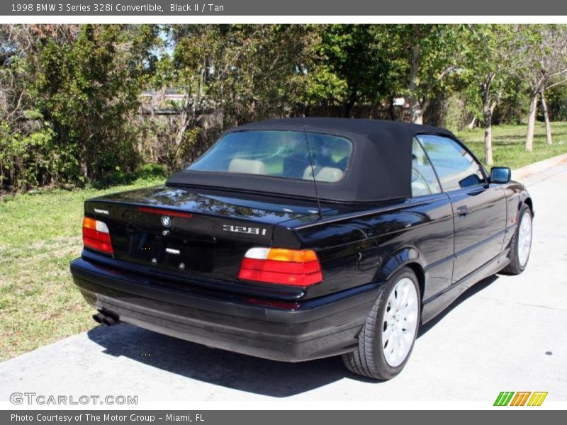 Black II / Tan 1998 BMW 3 Series 328i Convertible