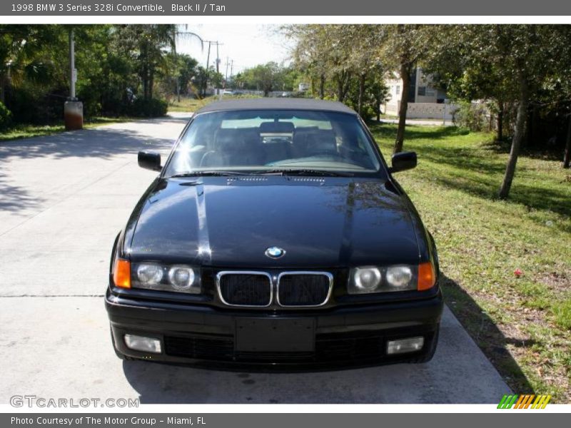 Black II / Tan 1998 BMW 3 Series 328i Convertible