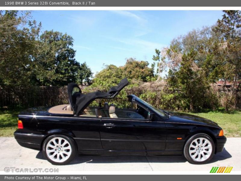 Black II / Tan 1998 BMW 3 Series 328i Convertible