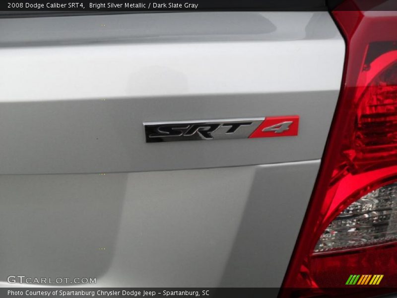 Bright Silver Metallic / Dark Slate Gray 2008 Dodge Caliber SRT4