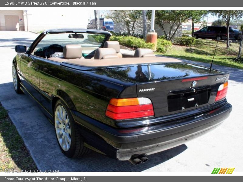 Black II / Tan 1998 BMW 3 Series 328i Convertible
