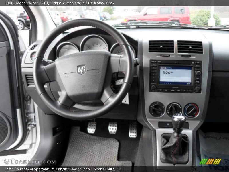 Bright Silver Metallic / Dark Slate Gray 2008 Dodge Caliber SRT4