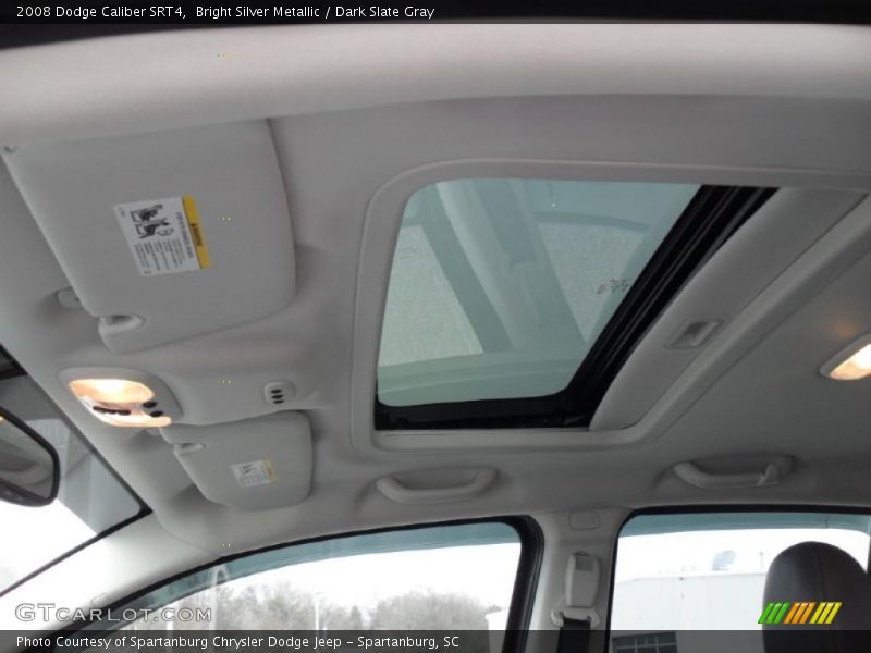 Bright Silver Metallic / Dark Slate Gray 2008 Dodge Caliber SRT4