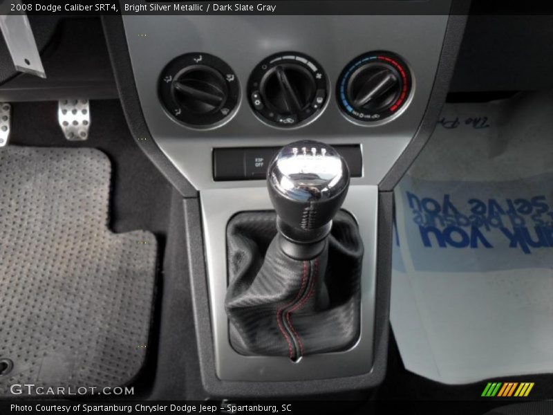 Bright Silver Metallic / Dark Slate Gray 2008 Dodge Caliber SRT4