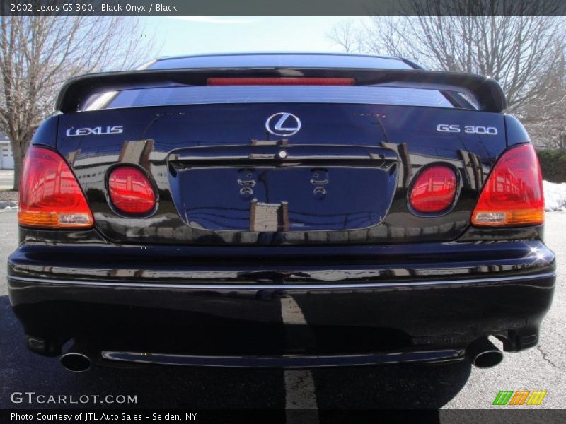 Black Onyx / Black 2002 Lexus GS 300