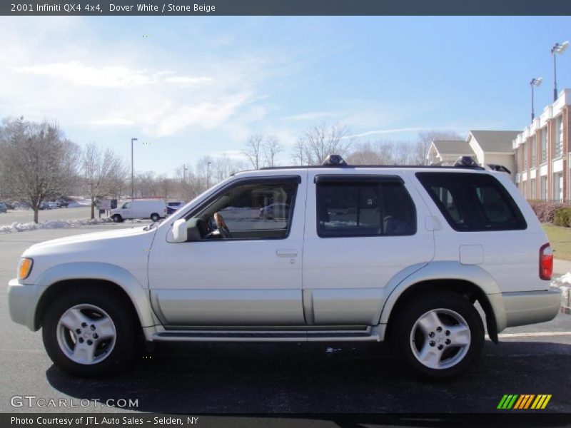 Dover White / Stone Beige 2001 Infiniti QX4 4x4