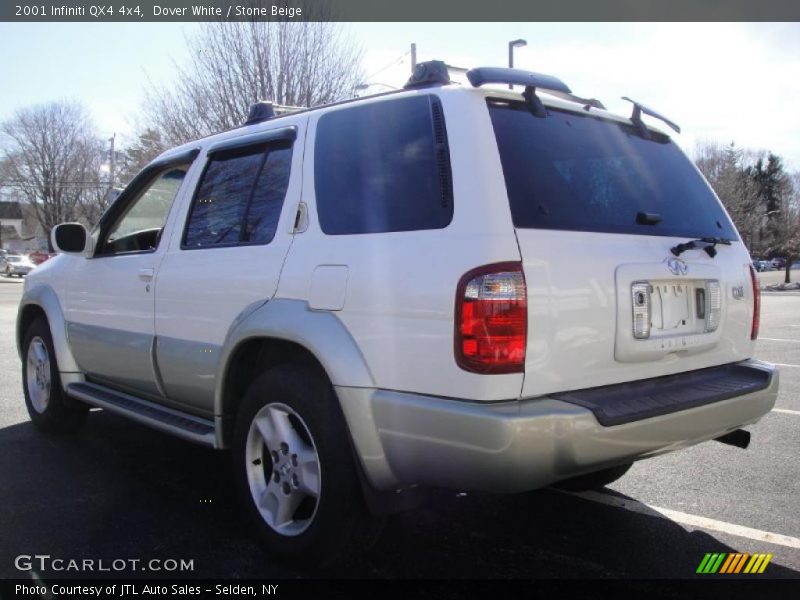 Dover White / Stone Beige 2001 Infiniti QX4 4x4