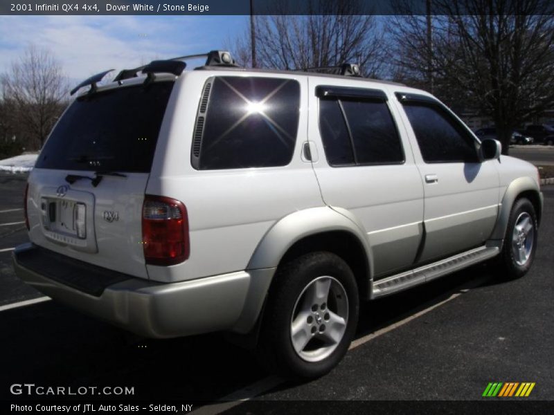 Dover White / Stone Beige 2001 Infiniti QX4 4x4