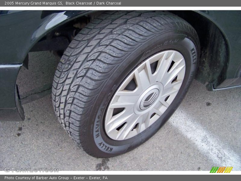 Black Clearcoat / Dark Charcoal 2005 Mercury Grand Marquis GS