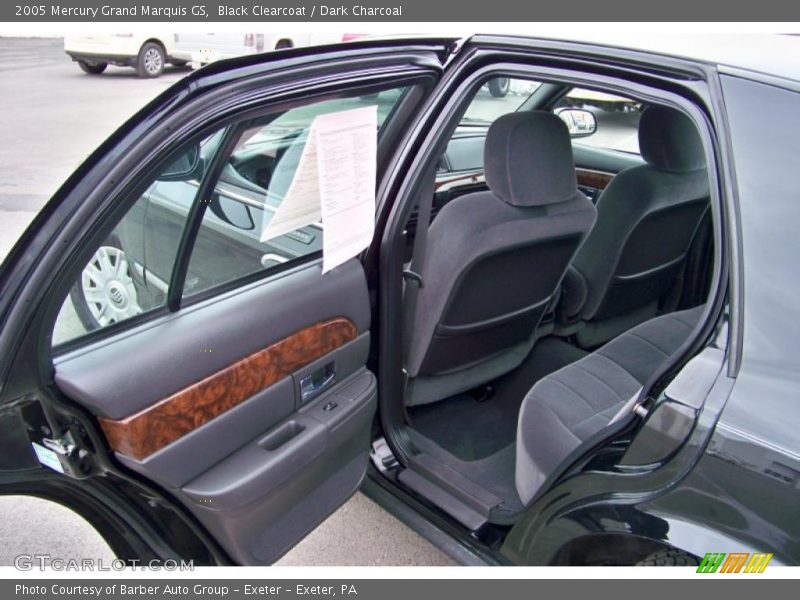 Black Clearcoat / Dark Charcoal 2005 Mercury Grand Marquis GS
