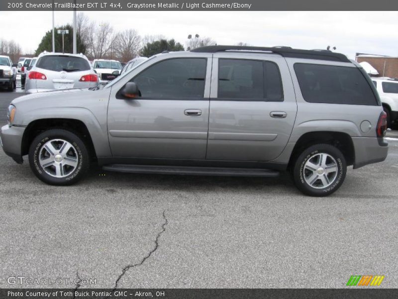 Graystone Metallic / Light Cashmere/Ebony 2005 Chevrolet TrailBlazer EXT LT 4x4