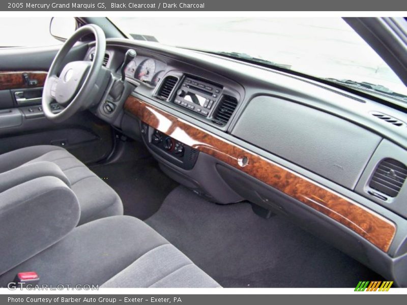 Black Clearcoat / Dark Charcoal 2005 Mercury Grand Marquis GS