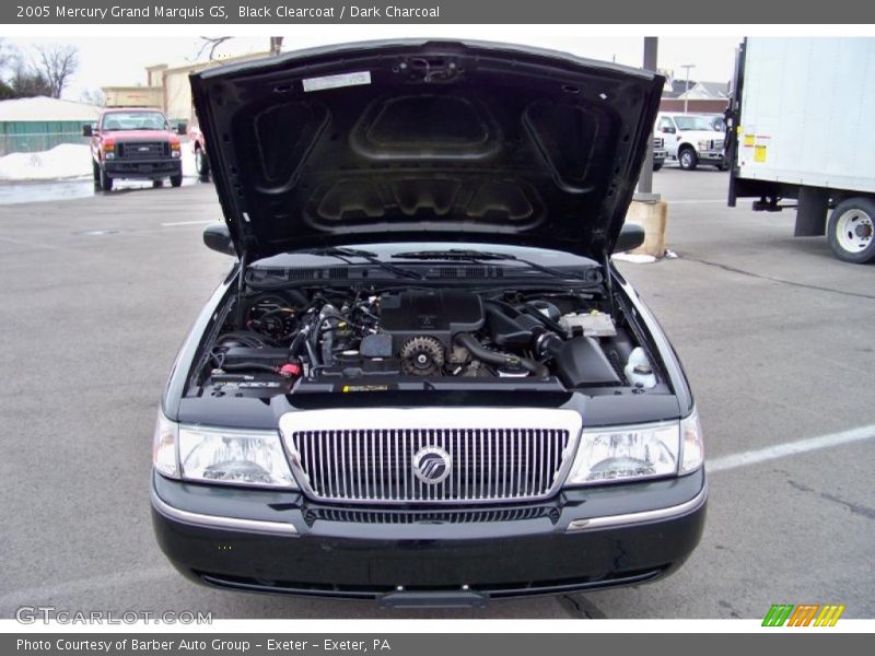 Black Clearcoat / Dark Charcoal 2005 Mercury Grand Marquis GS