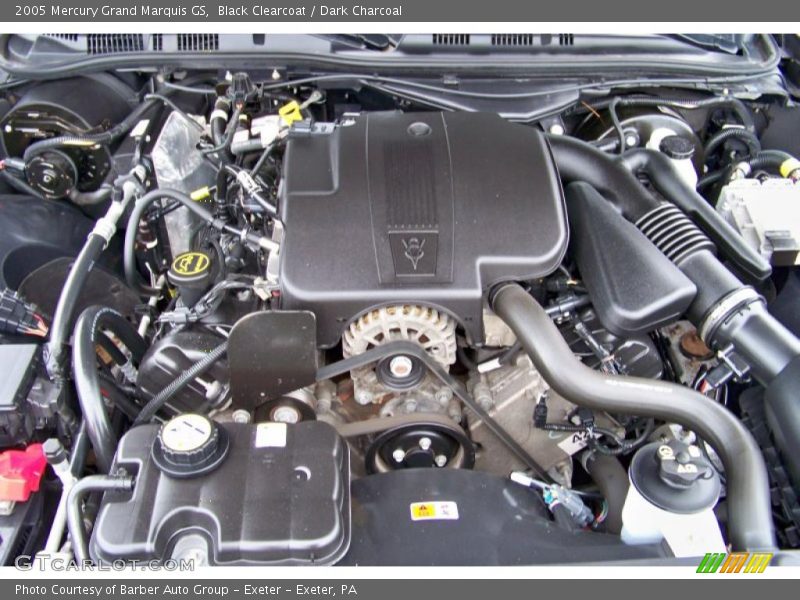 Black Clearcoat / Dark Charcoal 2005 Mercury Grand Marquis GS