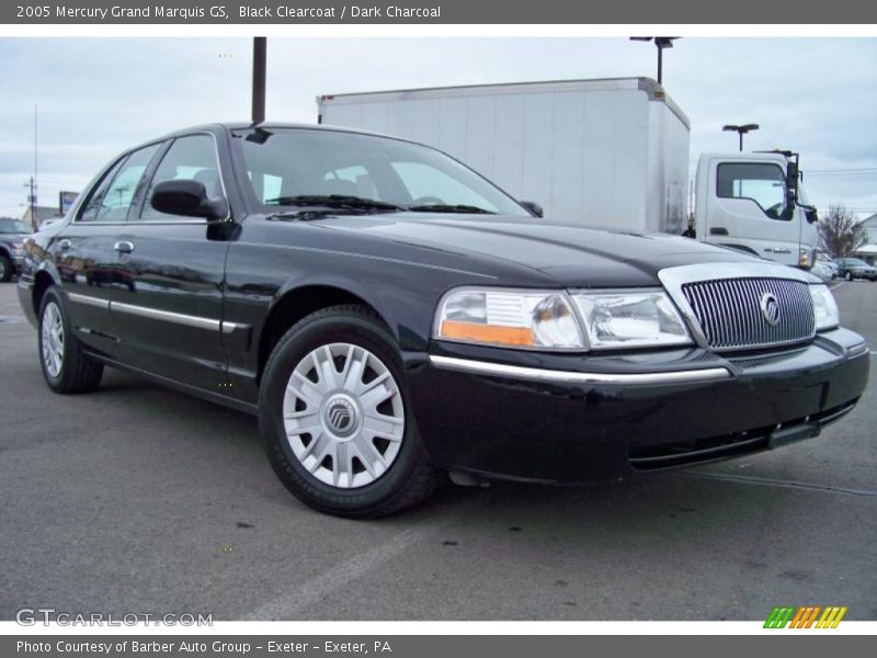 Black Clearcoat / Dark Charcoal 2005 Mercury Grand Marquis GS