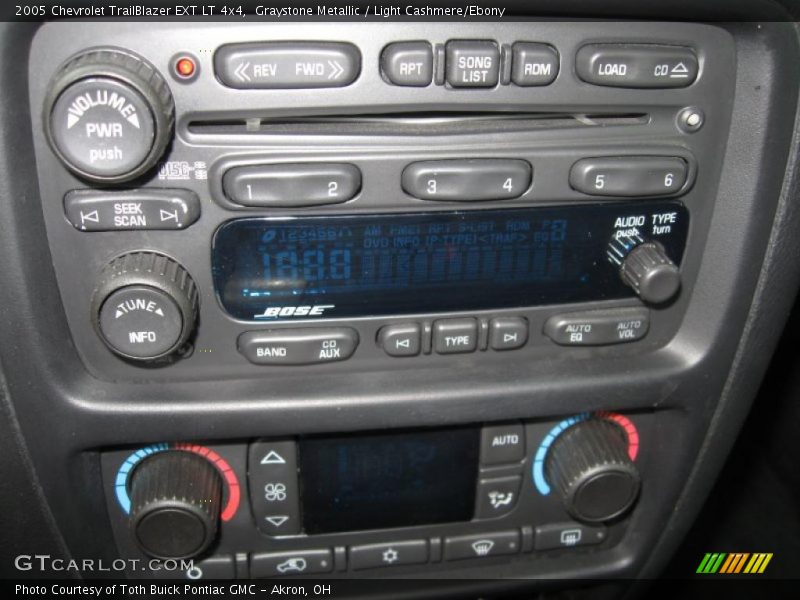 Graystone Metallic / Light Cashmere/Ebony 2005 Chevrolet TrailBlazer EXT LT 4x4