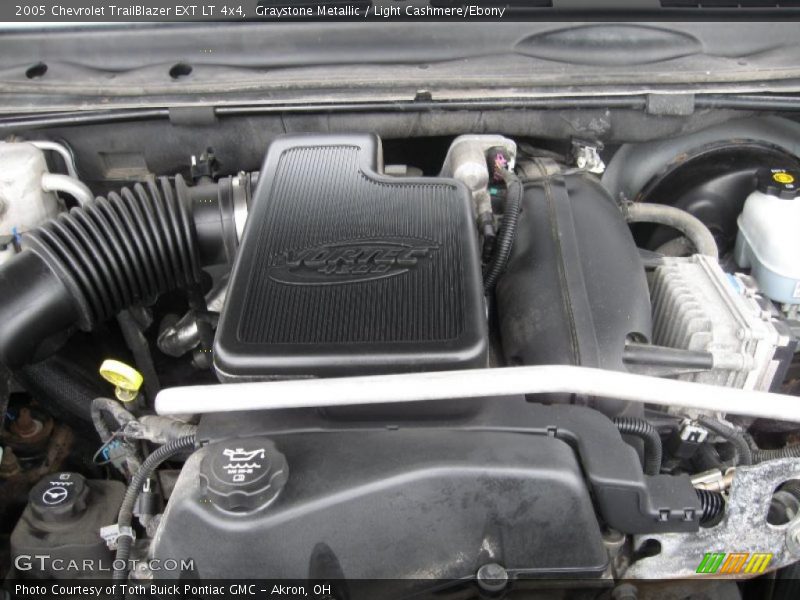 Graystone Metallic / Light Cashmere/Ebony 2005 Chevrolet TrailBlazer EXT LT 4x4