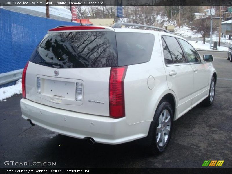 White Diamond / Cashmere 2007 Cadillac SRX 4 V6 AWD